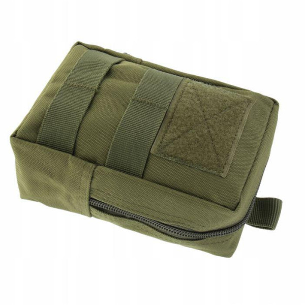 Підсумок Mini-IFAK ОЛИВА міні (11x15x6) на MOLLE, Нейлон 600D, з термоізоляцією EPE